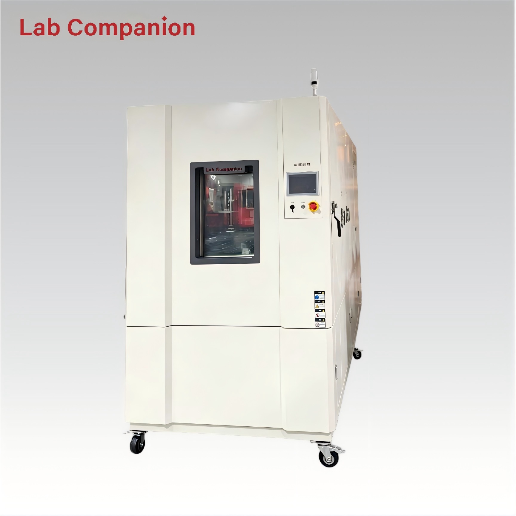 The Front and Rear Sides of the Rapid Temperature Change Test Chamber